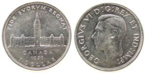 Kanada - Canada - 1939 - 1 Dollar  vz-unc