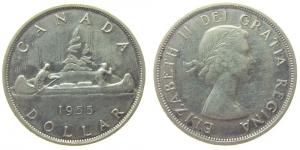 Kanada - Canada - 1955 - 1 Dollar  vz-unc