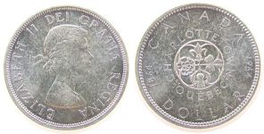 Kanada - Canada - 1964 - 1 Dollar  vz-unc
