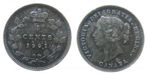 Kanada - Canada - 1901 - 5 Cents  ss-vz