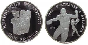 Kongo Republik - Congo Rep. - 1995 - 1000 Francs  pp