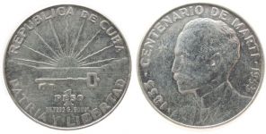 Kuba - Cuba - 1953 - 1 Peso  vz