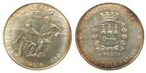 Kuba - Cuba - 1988 - 5 Pesos  unc