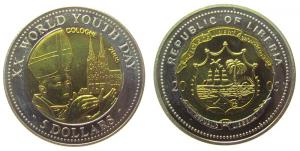 Liberia - 2005 - 5 Dollar  unc