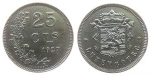 Luxemburg - Luxembourg - 1927 - 25 Centimes  vz
