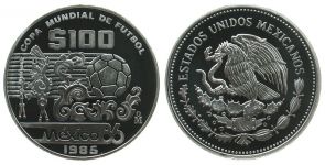 Mexiko - Mexico - 1985 - 100 Pesos  pp