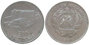 Mosambik - Mozambique - 1994 - 500 Meticais  vz-unc