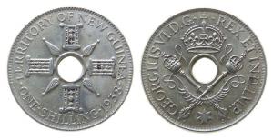 Neu Guinea - New Guinea - 1935 - 1 Shilling  vz