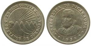 Nicaragua - 1954 - 5 Centavos  unc