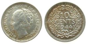 Niederlande - Netherlands - 1944 - 10 Cents  vz-unc