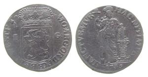 Niederlande - Netherlands - 1735 - 1 Gulden  fast ss