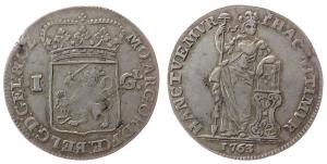 Niederlande - Netherlands - 1763 - 1 Gulden  ss