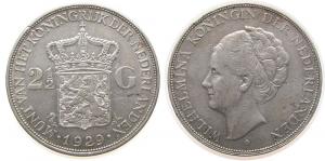 Niederlande - Netherlands - 1929 - 2 1/2 Gulden  ss