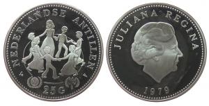 Niederl. Antillen - Netherlands Antilles - 1979 - 25 Gulden  pp