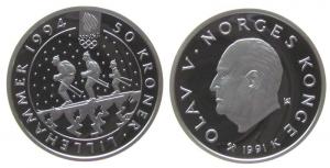 Norwegen - Norway - 1991 - 50 Kronen  pp