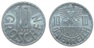 Österreich - Austria - 1955 - 10 Groschen  vz