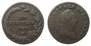 Österreich - Austria - 1790 - 1 Kreuzer  schön