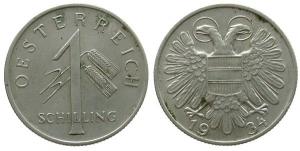 Österreich - Austria - 1934 - 1 Schilling  ss