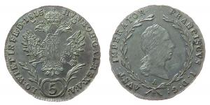 Österreich - Austria - 1815 - 5 Kreuzer  vz