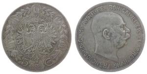 Österreich - Austria - 1909 - 5 Kronen  ss