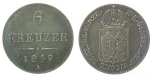 Österreich - Austria - 1849 - 6 Kreuzer  ss
