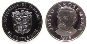 Panama - 1975 - 25 Centesimo  pp