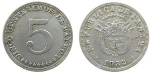 Panama - 1932 - 5 Centesimos  ss