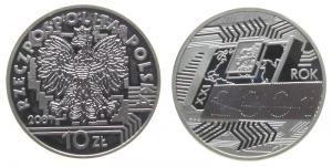Polen - Poland - 2001 - 10 Zlotych  pp
