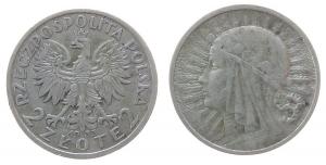 Polen - Poland - 1933 - 2 Zlote  ss