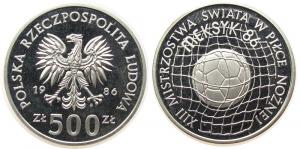 Polen - Poland - 1986 - 500 Zlotych  pp