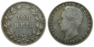 Portugal - 1878 - 100 Reis  ss