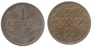 Portugal - 1976 - 1 Escudo  vz-unc