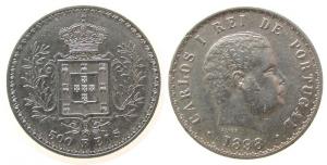 Portugal - 1898 - 500 Reis  vz