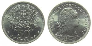 Portugal - 1955 - 50 Centavos  unc