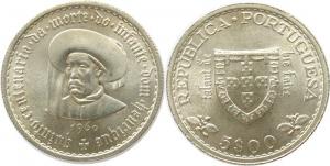 Portugal - 1960 - 5 Escudos  unc