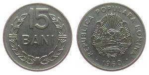 Rumänien - Romania - 1960 - 15 Bani  unc