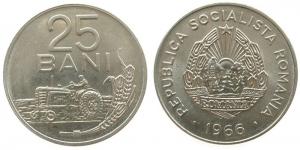 Rumänien - Romania - 1966 - 25 Bani  vz-unc