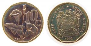 Südafrika - South Africa - 1991 - 10 Cent  pp
