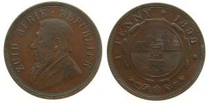 Südafrika - South Africa - 1898 - 1 Penny  vz-unc