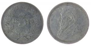 Südafrika - South Africa - 1893 - 3 Pence  ss+