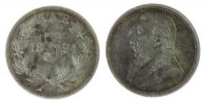 Südafrika - South Africa - 1894 - 3 Pence  vz