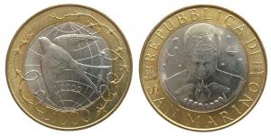 San Marino - 2000 - 1000 Lire  unc