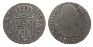 Spanien - Spain - 1808 - 2 Reales  ss/s