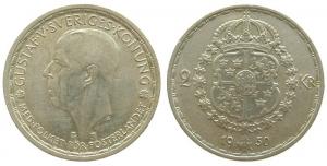 Schweden - Sweden - 1950 - 2 Kronen  vz-unc