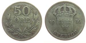 Schweden - Sweden - 1939 - 50 Öre  ss