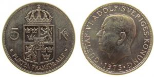 Schweden - Sweden - 1973 - 5 Kronen  unc
