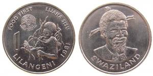 Swasiland - Swaziland - 1981 - 1 Lilangeni  unc