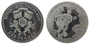 Togo - 2001 - 500 Francs  pp