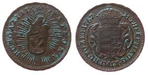 Ungarn - Hungary - 1767 - 1/2 Denar  schön