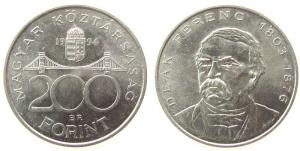 Ungarn - Hungary - 1994 - 200 Forint  ss-vz